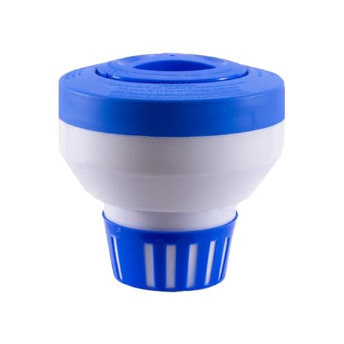 Peufcmi Schwimmbad Chlor Schwimmer,Chlortabletten Schwimmer Für Pools - Automatischer Einstellbarer Halter Chlorinator für die Wasserpflege, die Innenwartung, bei heißem Wetter und im Außenbereich von Peufcmi