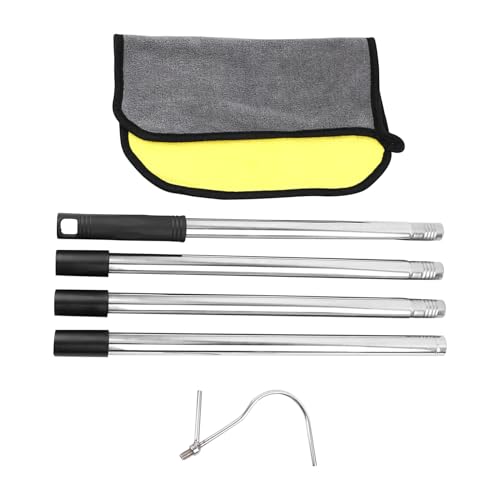 Peufcmi Skimmerhaken - Abtrennbarer Poolreiniger Haken - Abnehmbares Siebkorb Werkzeug Für Terrasse, Garten Und Außenbereich von Peufcmi