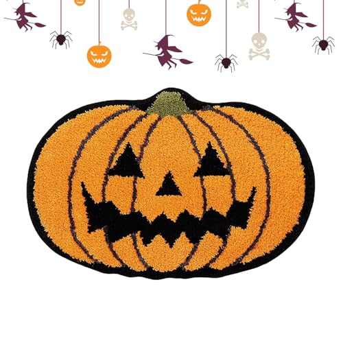 Peufcmi Spinnennetz-Teppich, Spinnennetz-Badematte,Halloween Badezimmer Spinnennetz Teppich - Super saugfähiger schwarzer Spinnennetz-Badezimmerteppich für Badezimmer-Haustür-Wanne Peufcmi Spinnennetz-Teppich, Spinnennetz-Badematte,Halloween Badezimmer Spinnennetz Teppich - Super saugfähiger schwarzer Spinnennetz-Badezimmerteppich für Badezimmer-Haustür-Wanne von Peufcmi