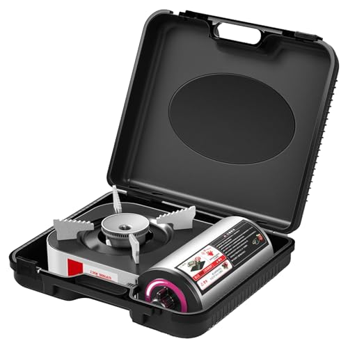Peufcmi Tragbarer Herd Brenner - Tragbarer Campingkocher Brenner | Windfester 2100W Küchenhelfer Zum Kochen Grillen Draußen Drinnen Erhitzen Braten Peufcmi Tragbarer Herd Brenner - Tragbarer Campingkocher Brenner | Windfester 2100W Küchenhelfer Zum Kochen Grillen Draußen Drinnen Erhitzen Braten von Peufcmi