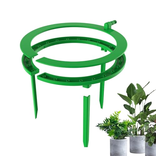 Peufcmi Tropfring | Bewässerungshalo-Ring | Für Terrasse Garten Balkon Gewächshaus Innenbereich Hof Und Flur von Peufcmi