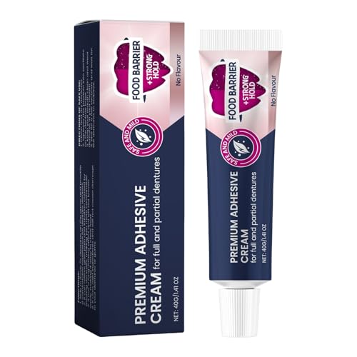 Thermoplastischer Haftkleber Für Zahnprothesen, 40g Haftkleber Für Zahnprothesen Thermoplastischer Prothesenkleber Lang Anhaltender Prothesenfixierungskleber FürZahnprothesenpflege von Peufcmi