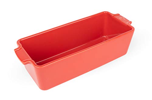 PEUGEOT - Rechteckige Kuchenform aus Keramik - 31 cm x 26 cm x 8,7 cm - Fassungsvermögen: 2 L - 10 Jahre Garantie - Rot PEUGEOT - Rechteckige Kuchenform aus Keramik - 31 cm x 26 cm x 8,7 cm - Fassungsvermögen: 2 L - 10 Jahre Garantie - Rot von PEUGEOT
