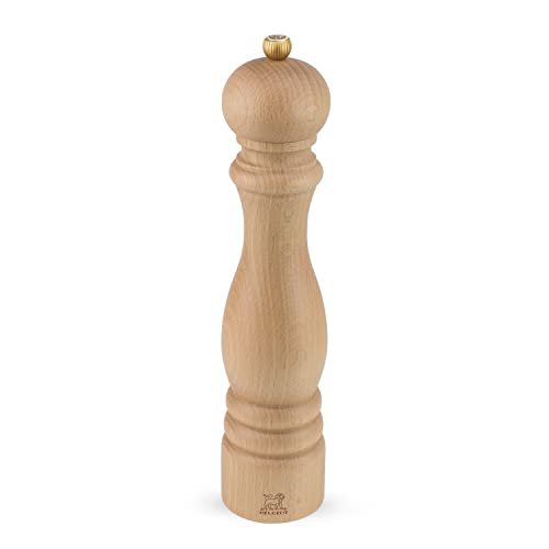 Peugeot Paris Manuelle Salzmühle, Klassische Mahlgradeinstellung, Höhe: 30 cm, Holz, Natur, 0870430/SME von PEUGEOT