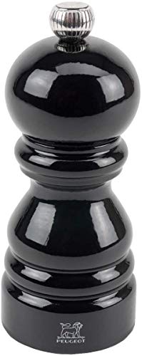 Peugeot 1870412 Paris Pfeffermühle Holz, 5,5 x 5,5 x 12 cm, schwarz lackiert Peugeot 1870412 Paris Pfeffermühle Holz, 5,5 x 5,5 x 12 cm, schwarz lackiert von Peugeot