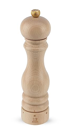 PEUGEOT - Salzmühle Paris u‘Select 22 cm - 6 voreingestellte Mahlgrade - Aus PEFC-zertifiziertem Holz - französisches Know-how - Naturfarben von PEUGEOT