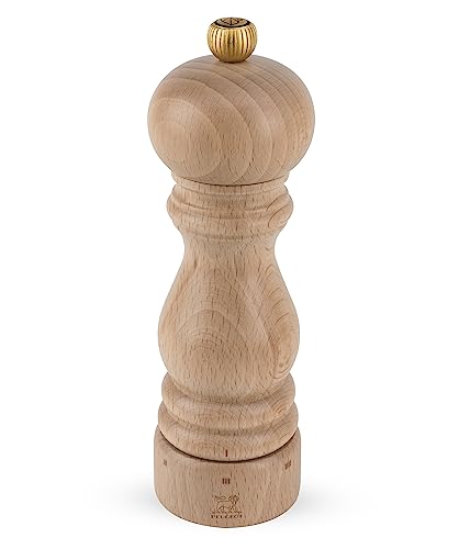 PEUGEOT 23386 Paris Pfeffermühle Holz, 5,7 x 5,7 x 18 cm, Natur von PEUGEOT