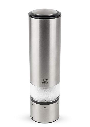 Peugeot Elis Sense Elektrische Salzmühle, Mahlgradeinstellung u'Select, LED-Licht, Höhe: 20 cm, Edelstahl, 27179 Peugeot Elis Sense Elektrische Salzmühle, Mahlgradeinstellung u'Select, LED-Licht, Höhe: 20 cm, Edelstahl, 27179 von PEUGEOT