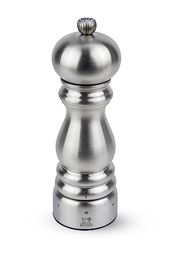 PEUGEOT Paris Chef Manuelle Pfeffermühle, Mahlgradeinstellung u'Select, Höhe: 18 cm, Gebürsteter Edelstahl, Silber, 32487 PEUGEOT Paris Chef Manuelle Pfeffermühle, Mahlgradeinstellung u'Select, Höhe: 18 cm, Gebürsteter Edelstahl, Silber, 32487 von PEUGEOT