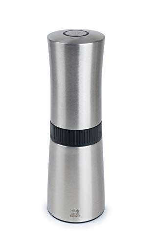 Peugeot Zimtmühle Lanka 22 cm I Hochwertige Gewürzmühle manuell aus robustem Edelstahl I Küchenzubehör für ganze Zimtstangen von PEUGEOT