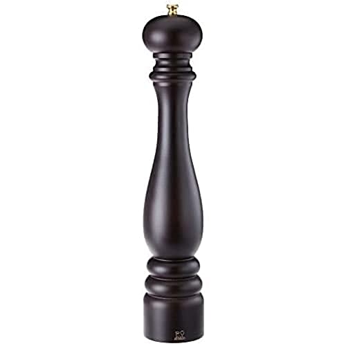 Peugeot Pfeffermühle Paris, manuelle Gewürzmühle für verschiedene Geschmacksnuancen, Mühle im zeitlosen Design, schokofarben, Holz, 40 cm Peugeot Pfeffermühle Paris, manuelle Gewürzmühle für verschiedene Geschmacksnuancen, Mühle im zeitlosen Design, schokofarben, Holz, 40 cm von PEUGEOT