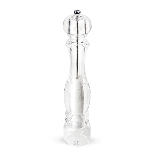 PEUGEOT - Salzmühle Nancy 38 cm - Stahlmahlwerk - Klassische Mahlgradeinstellung - Acryl Transparent PEUGEOT - Salzmühle Nancy 38 cm - Stahlmahlwerk - Klassische Mahlgradeinstellung - Acryl Transparent von PEUGEOT