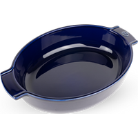 Peugeot Appolia Auflaufform oval 31 cm blau - Keramik von Peugeot