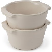 Peugeot Ramekin Auflaufform Duo 11 cm ecru - Keramik von Peugeot