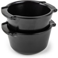 Peugeot Ramekin Auflaufform Duo 11 cm satinschwarz - Keramik von Peugeot