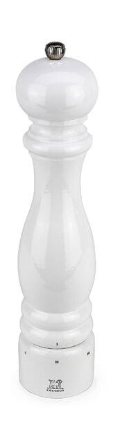 Salzmühle 30 cm Paris u'Select weiss lackiert von Peugeot