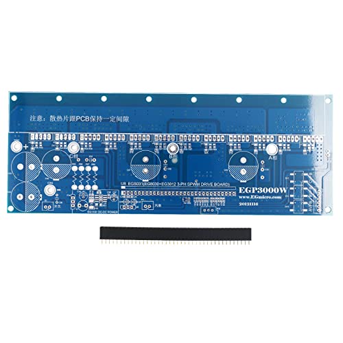 Peukerty 1 Pcs EGP3000W -Phase Inverter Reine Sinus Welle Power Board PCB Leere Platine EG8030 für DIY von Peukerty