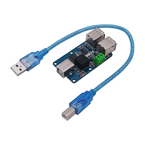 Peukerty USB Isolator, 2500V USB HUB Isolator, USB Isolation Board, ADUM4160 ADUM3160 Support USB Control Transmission von Peukerty