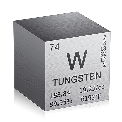Pevfeciy 3.81cm Wolfram Metallwürfel von Pevfeciy