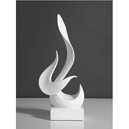 Pevfeciy Flamme Deko Skulptur Modern Abstrakte Art Skulptur Wohnzimmer TV Schrank Wohnungs Büro Weinschrank Dekoration Wohnung Skulpturen und Figuren Modern,H-39cm Pevfeciy Flamme Deko Skulptur Modern Abstrakte Art Skulptur Wohnzimmer TV Schrank Wohnungs Büro Weinschrank Dekoration Wohnung Skulpturen und Figuren Modern,H-39cm von Pevfeciy
