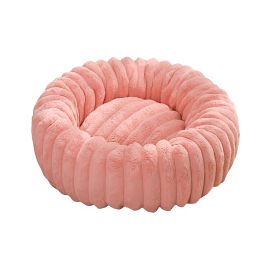 Pevfeciy Weich Haustierbett für Hund Donut-Kissen Katzenbett und Hundesofa Rundes Kissen Plüsch-Hundesofakissen für Mittelgroße & Kleine Hunde,Rosa,80cm Pevfeciy Weich Haustierbett für Hund Donut-Kissen Katzenbett und Hundesofa Rundes Kissen Plüsch-Hundesofakissen für Mittelgroße & Kleine Hunde,Rosa,80cm von Pevfeciy