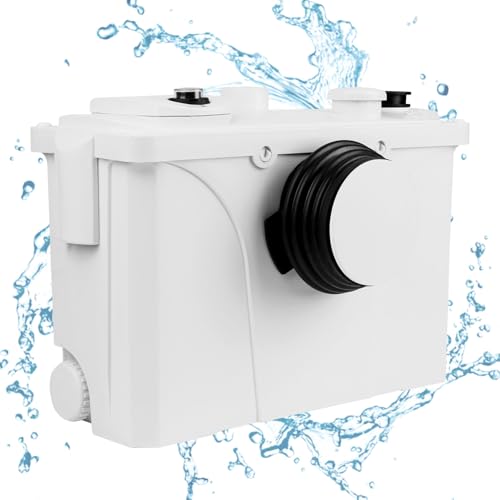 Peviasot 700W Schmutzwasserpumpen 4/1 Hebeanlage Fäkalienpumpe 190L/min Kleinhebeanlage Haushaltspumpe Fäkalienhebeanlage für WC, Dusche, Waschbecken Peviasot 700W Schmutzwasserpumpen 4/1 Hebeanlage Fäkalienpumpe 190L/min Kleinhebeanlage Haushaltspumpe Fäkalienhebeanlage für WC, Dusche, Waschbecken von Peviasot