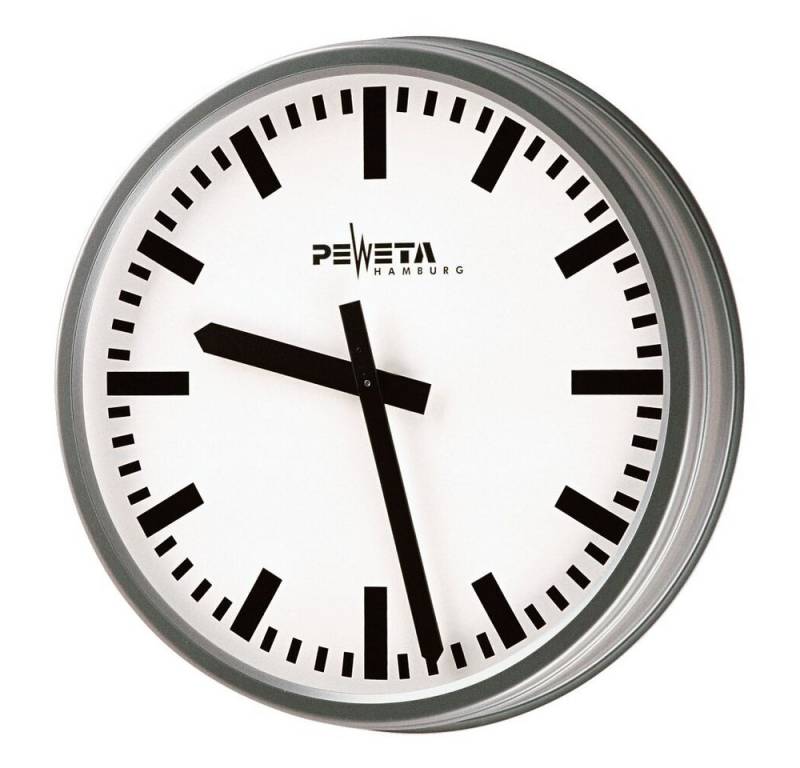 Peweta Wanduhr Funk-Wanduhr (Funkuhr mit sekundengenauer DCF77-Synchronisation) von Peweta