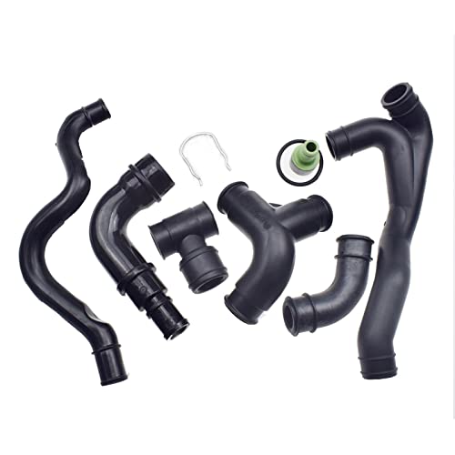 Pexorin 1,8 T Kurbelgehäuse-Entlüftungsschlauch, Ventilsatz, for A3 TT, for VW, for Jetta, for Seat, for Skoda, 06A103247 06A103213AF 06B103221P 058103493A(Set 2) von Pexorin