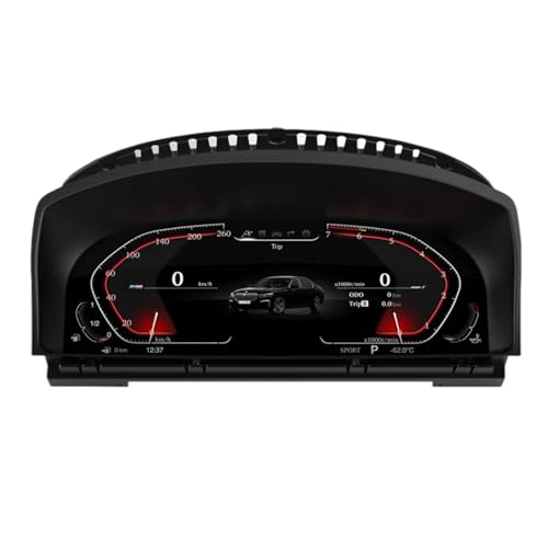 Pexorin 12,3 Zoll digitaler Tacho-Instrumentenblock, for BMW, 7er E65 E66 2002 2008 LCD-Armaturenbrett-Anzeige Kilometerzähler Drehzahlmesser virtueller Cockpit-Bildschirm Pexorin 12,3 Zoll digitaler Tacho-Instrumentenblock, for BMW, 7er E65 E66 2002 2008 LCD-Armaturenbrett-Anzeige Kilometerzähler Drehzahlmesser virtueller Cockpit-Bildschirm von Pexorin
