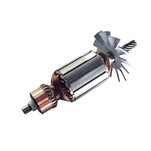 Pexorin Anker Rotor Stator, for makita, 5800NB 5806B 5802NB Elektrische 9 zähne Garten Säge Anker Rotor Anker Spule Ersatzteile Autoteileersatz(BLACK Rotor) von Pexorin