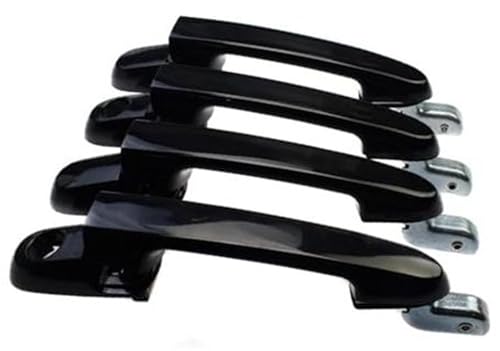 Pexorin Auto-Außentürgriff, for Hyundai, for Accent 2006 2007 2008-2011 826501E000CA,826501E050 Außentürgriffe vorne hinten links rechts Satz Autotürgriffabdeckung von Pexorin