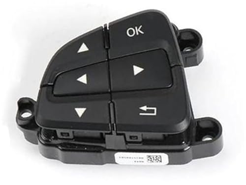 Pexorin Auto-Tempomattaste, for Mercedes, for Benz, GLE B-Klasse W292 W166 W156 W246 0999050600 Auto-Multifunktions-Lenkradschaltertasten Telefonsteuertaste(BLACK Left) von Pexorin