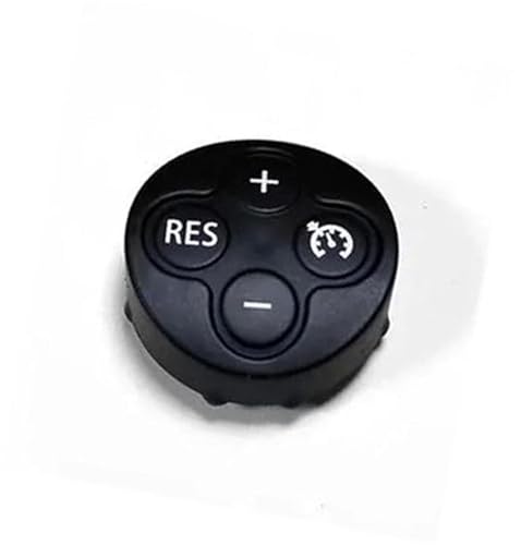 Pexorin Car Cruise Control Button, for MINI, for Cooper R55 R56 R57 R58 R59 R60 R61 Steering Wheel Multifunction Audio Switch Trim Cover(BLACK H New) von Pexorin