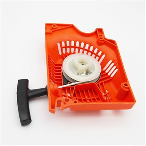 Pexorin Ersatz-Kettensägenstarter, Roter Rückstoß-Zugstarter for 4500 5200 5800 45CC 52CC 58CC chinesische Kettensäge Gartengeräte Rasenmäher Starter Ersatzteil von Pexorin