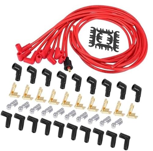 Pexorin Fahrzeug 8mm Universal Zündkerze Zündkabel Rot Ersatz Set Pexorin Fahrzeug 8mm Universal Zündkerze Zündkabel Rot Ersatz Set von Pexorin