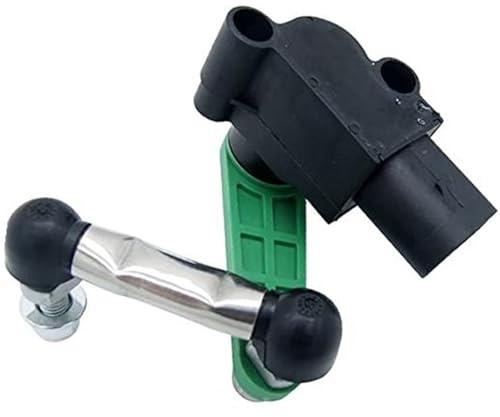 Pexorin Federungsniveausensor vorne rechts/hinten links, for Tesla, MODEL S 2012-2016 600651400-B 1004173-00-A, vorne rechts Klopfsensor(BLACK Front right) von Pexorin