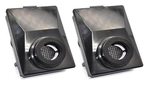 Pexorin Filterersatzteile, Staubsaugerfilterteile, Filterreinigungswerkzeug, HEPA-Filterersatzteil, for Staubsauger der Rainbow E2-Serie(BLACK 2PCS) von Pexorin