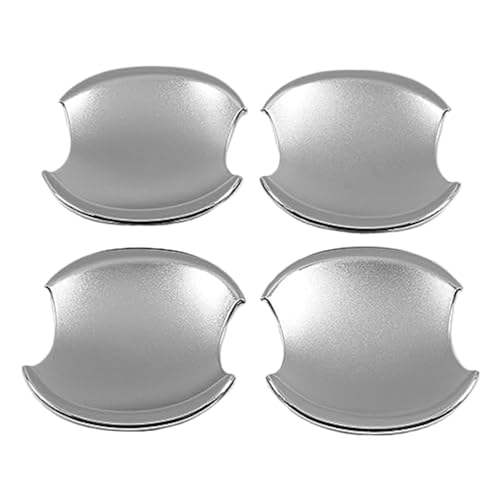 Pexorin For Civic, 2006 2007 2008 2009 2010 2011, glänzendes schwarzes Chrom, Autotürgriffabdeckung, Dekorverkleidung, Styling-Zubehör Autotürgriffabdeckung(BLACK Silver Bowl) von Pexorin