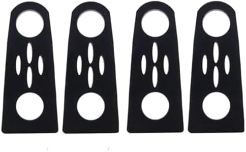 Pexorin Schalldämpfer-Türschlosspuffer, for Stepwgn RP1 2015–2022, Klapperstopp, schalldichtes Quietschen, taube Dichtung, Dämpfungspolster zur Geräuschreduzierung Autodämpfer von Pexorin