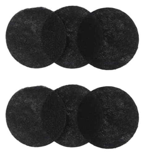 Pexorin Staubsaugerfilter Schaumstofffilter, Ersatz-Schwammfilter, for P1 Pro Staubsauger-Pflegeset, Haustier-Filterschwamm-Ersatz, waschbare Allergenfilter(BLACK 6 PCS) von Pexorin
