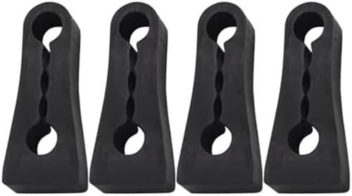 Pexorin Türschloss-Pufferdämpfer, for Toyota, for Land Cruiser, J100 J200 LC100 LC200, Schalldämmung, leise, taube Geräuschdichtung, Geräuschreduzierungspad Autodämpfer von Pexorin
