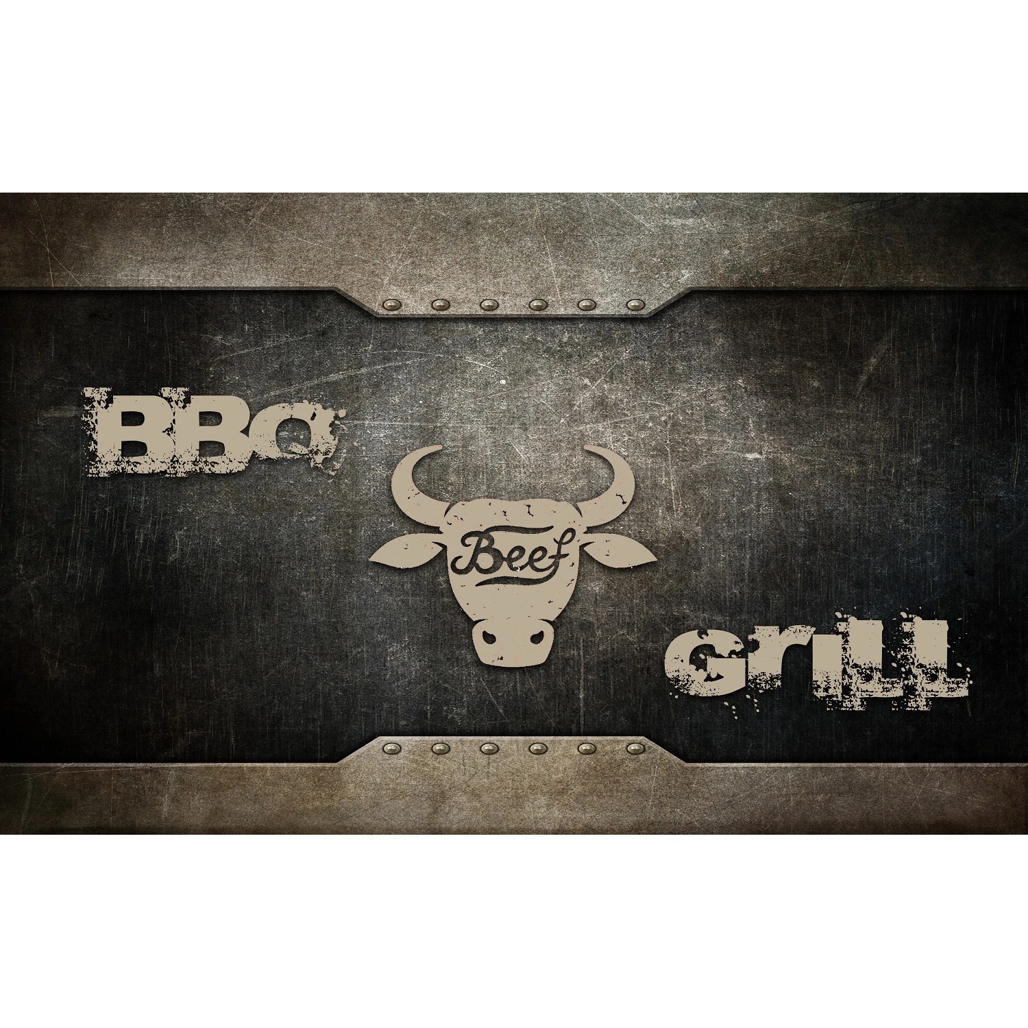 Peyer Syntex BBQ Grillmatte Stier Farbe Anthrazit 75 x 120 cm Peyer Syntex BBQ Grillmatte Stier Farbe Anthrazit 75 x 120 cm von Peyer Syntex