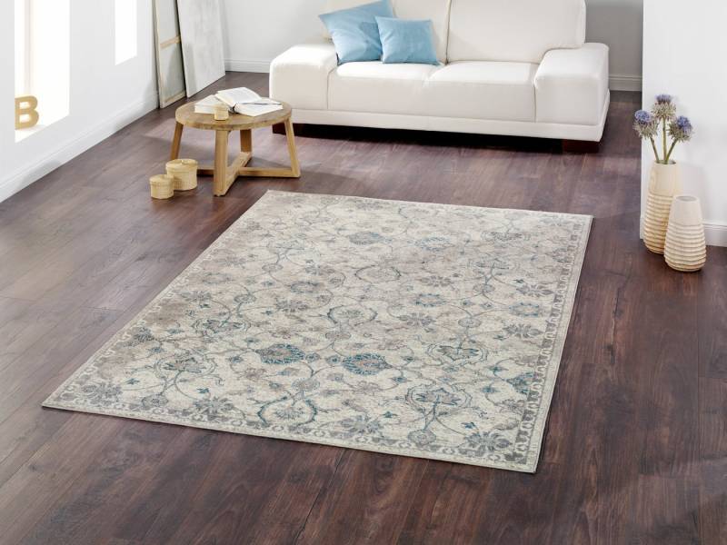 Peyer Syntex Designteppich 1 Brücke Lilli Allover, Fb.creme 60/110 cm, rechteckig von Peyer Syntex