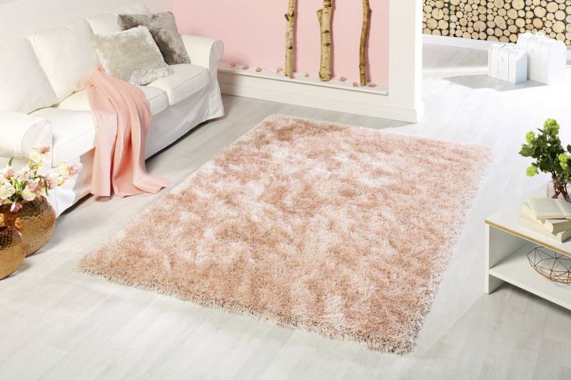 Peyer Syntex Designteppich 1 Brücke Sofia Polyshaggy Fb.rosé Gr.70/140 cm, rechteckig von Peyer Syntex