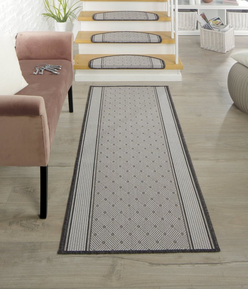 Peyer Syntex Designteppich 1 Läufer Clara Bordüre Fb.grau 67/180 cm*, rechteckig Peyer Syntex Designteppich 1 Läufer Clara Bordüre Fb.grau 67/180 cm*, rechteckig von Peyer Syntex