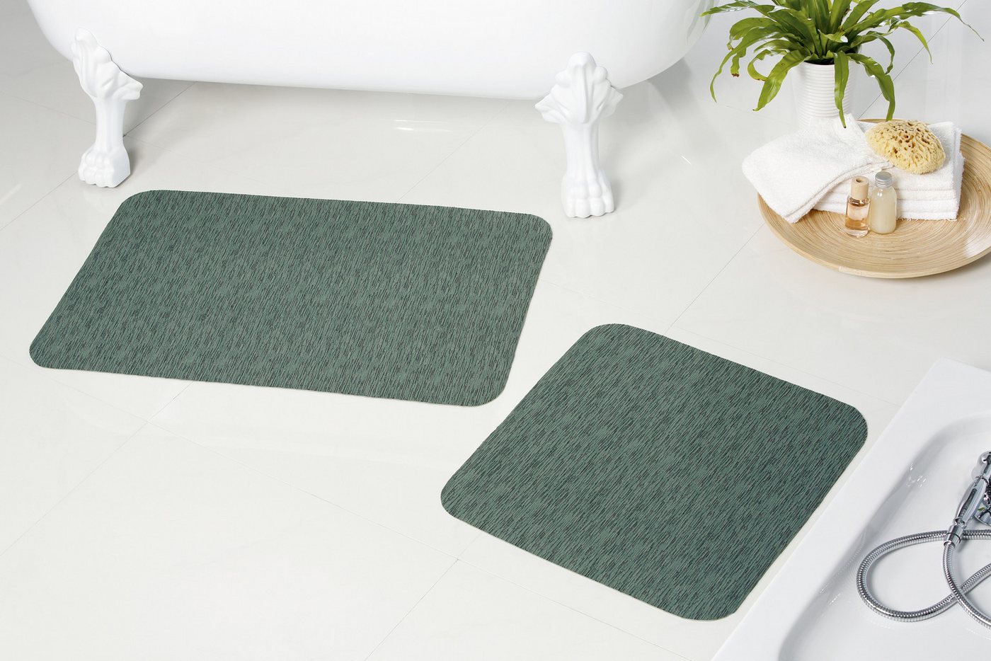 Peyer Syntex Designteppich 1 Mira Jacqu.Teppich uni Fb.grün 60/110 cm, rechteckig Peyer Syntex Designteppich 1 Mira Jacqu.Teppich uni Fb.grün 60/110 cm, rechteckig von Peyer Syntex