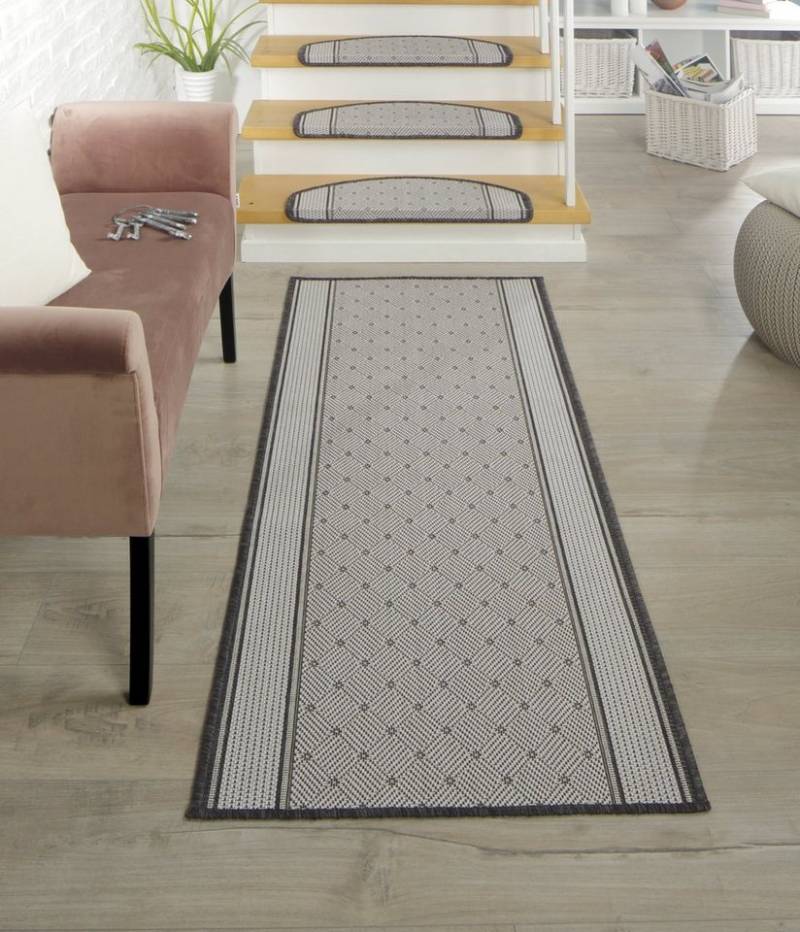 Peyer Syntex Designteppich 1 Teppich Clara Bordüre Fb.grau 160/230 cm, rechteckig von Peyer Syntex