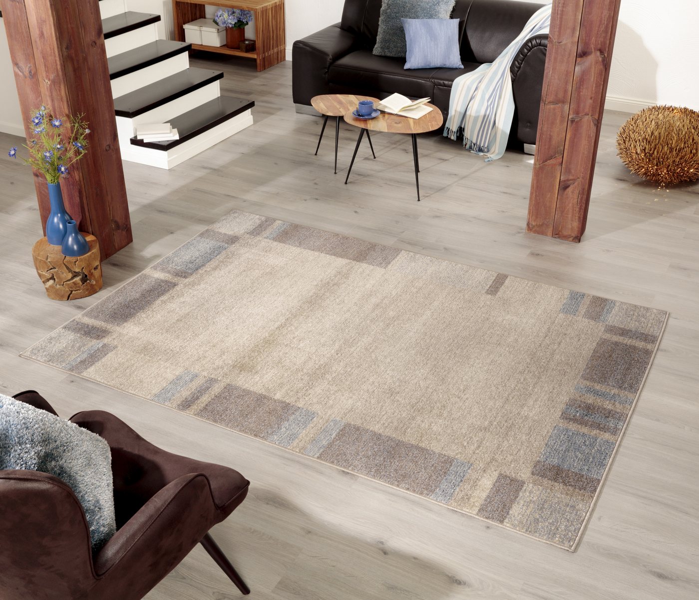 Peyer Syntex Designteppich 1 Teppich Daffi/YLVA 13025-110 beige 200/290 cm, rechteckig Peyer Syntex Designteppich 1 Teppich Daffi/YLVA 13025-110 beige 200/290 cm, rechteckig von Peyer Syntex