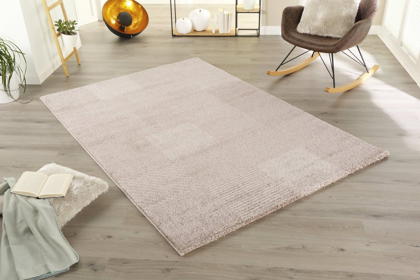 Peyer Syntex Designteppich 1 Teppich Fenja Block Fb.beige 160/230 cm*, rechteckig Peyer Syntex Designteppich 1 Teppich Fenja Block Fb.beige 160/230 cm*, rechteckig von Peyer Syntex