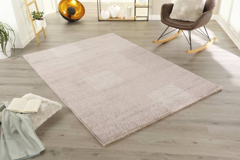 Peyer Syntex Designteppich 1 Teppich Fenja Block Fb.beige 160/230 cm*, rechteckig von Peyer Syntex